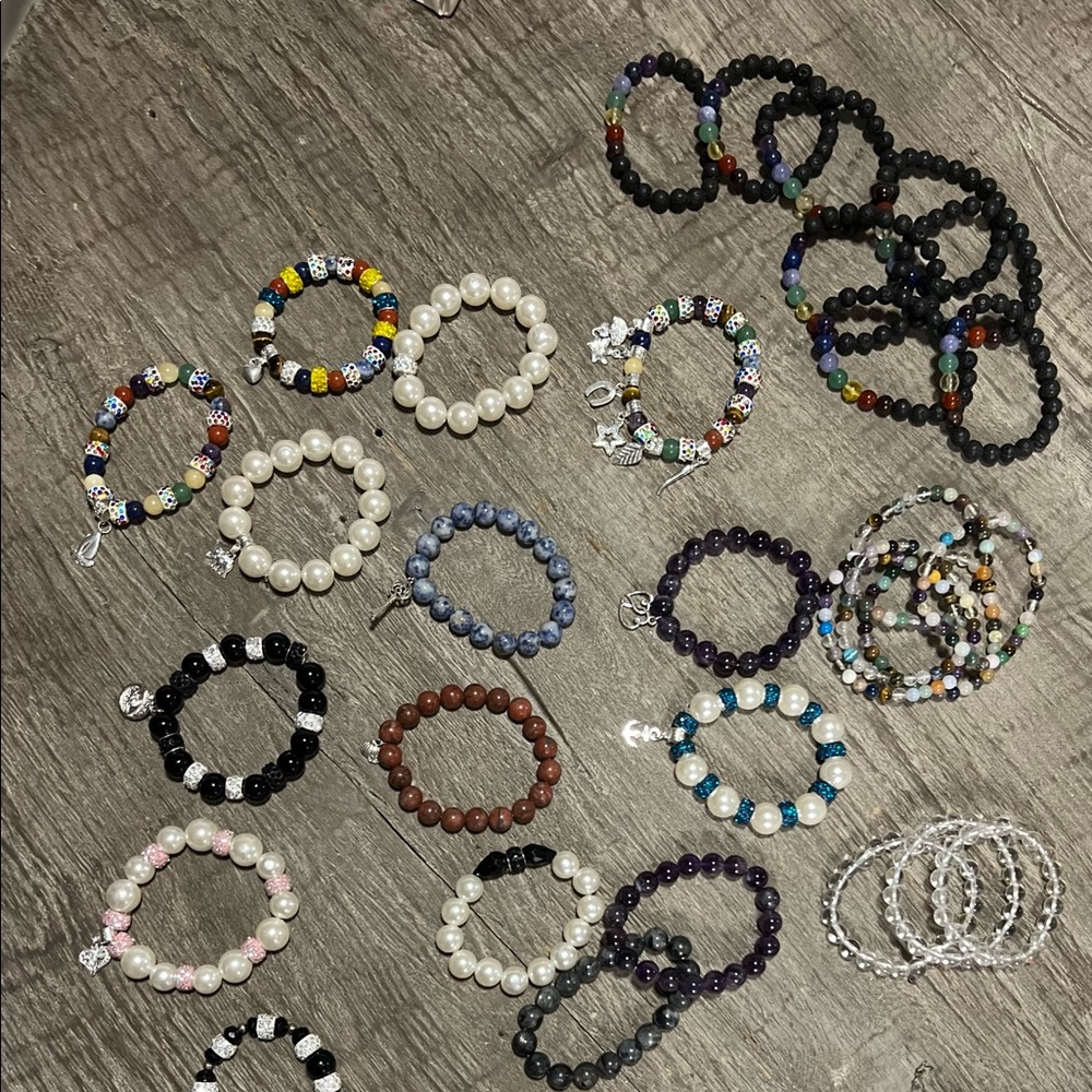 Beautiful different styles of bracelets
